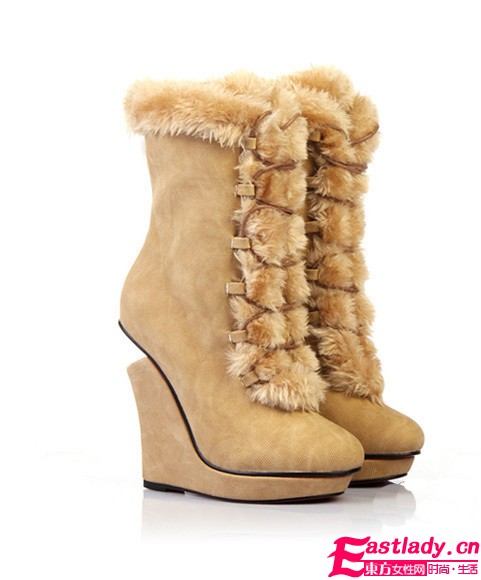 冬季時(shí)尚美潮 必備明星范保暖靴子