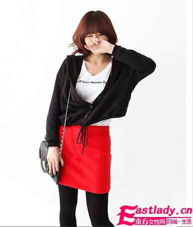 韓范甜美裙伴你入冬 少女蛻變輕熟女