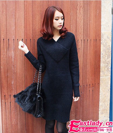 韓范甜美裙伴你入冬 少女蛻變輕熟女