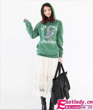 韓范甜美裙伴你入冬 少女蛻變輕熟女