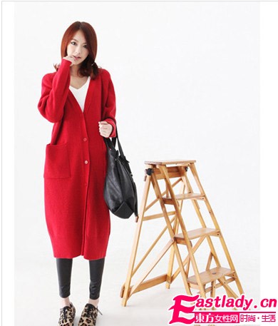 韓范甜美裙伴你入冬 少女蛻變輕熟女