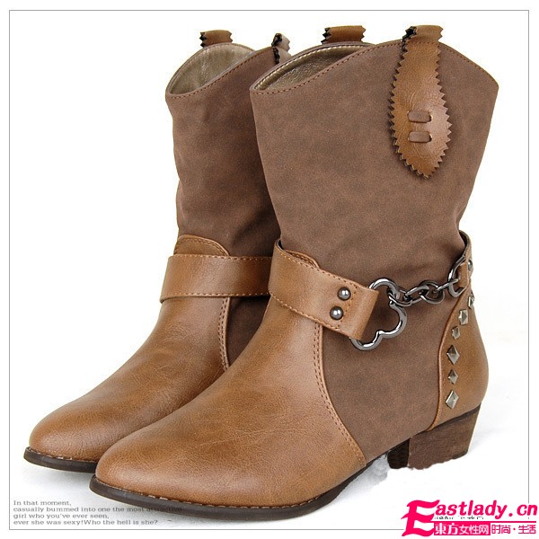 冬季拉風(fēng)朋克靴 時(shí)尚MM最愛(ài)穿
