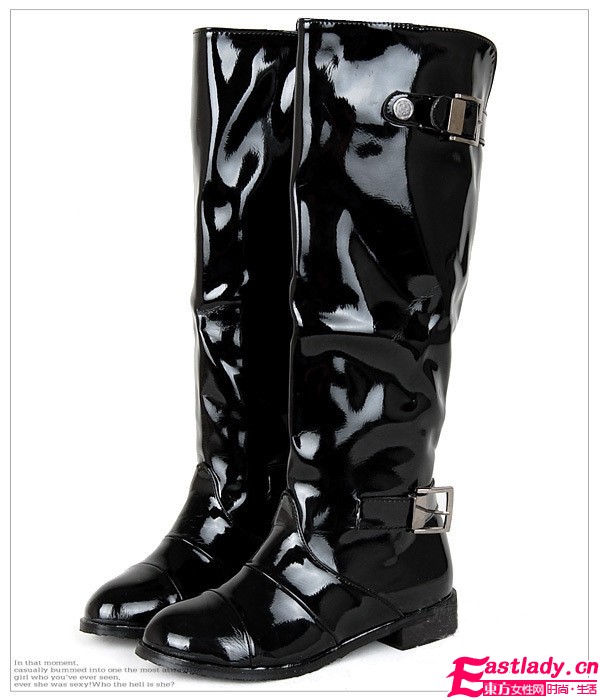 冬季拉風朋克靴 時尚MM最愛穿