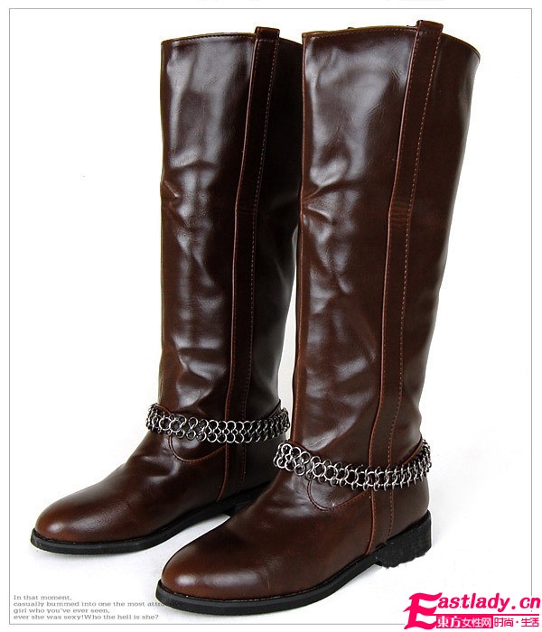 冬季拉風(fēng)朋克靴 時尚MM最愛穿