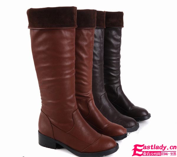 寒冬秀出名媛范 必備過膝長靴顯美腿