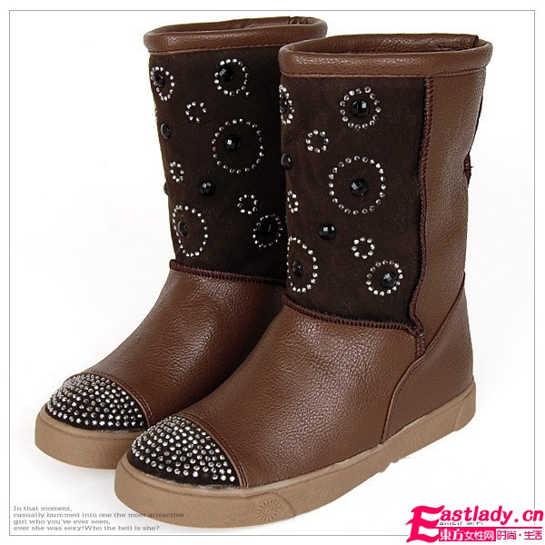冬季拉風(fēng)朋克靴 時尚MM最愛穿