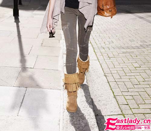 UGG跨界 雪地靴升級(jí)高端變狂野