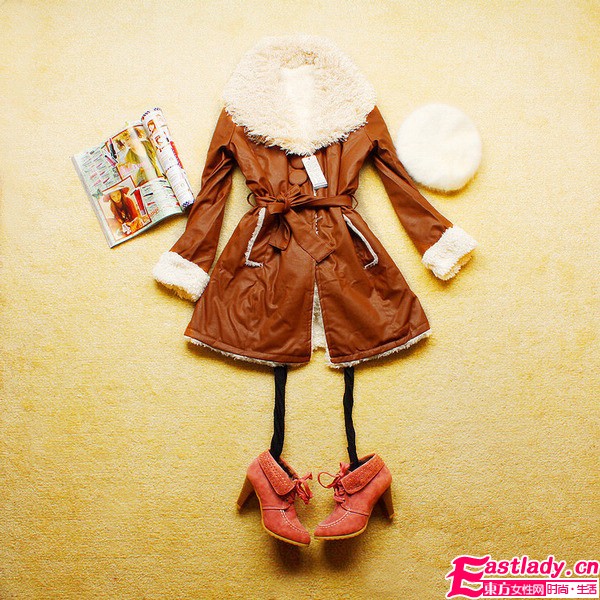 美麗不凍人 穿仿貂毛皮草大衣做環(huán)保達(dá)人