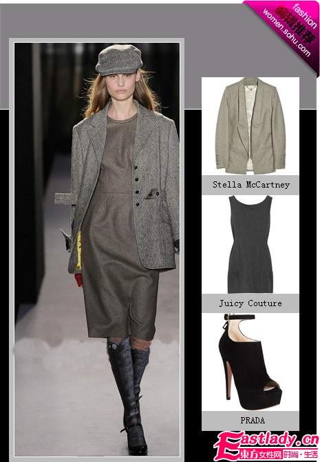 10度天也穿裙 呢子裙洋氣實(shí)用搭法