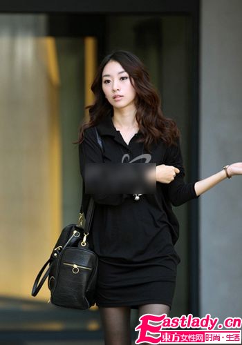 時(shí)尚小黑裙 巧搭配飾有魅力