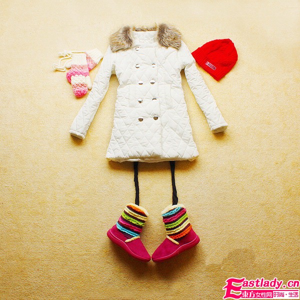 美麗不凍人 穿仿貂毛皮草大衣做環(huán)保達人