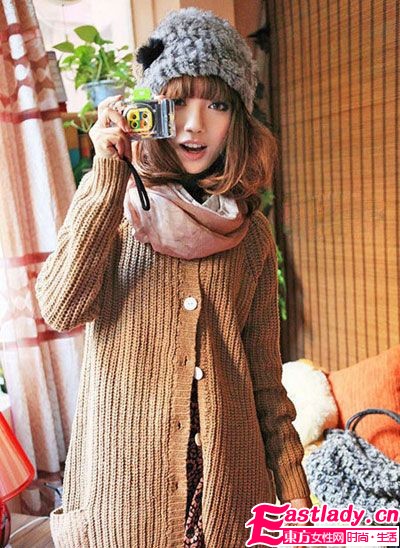 暖色調毛衣 讓寒冬充滿暖意