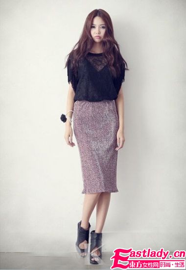 冬季時髦半身裙 消滅寬臀秀纖腰