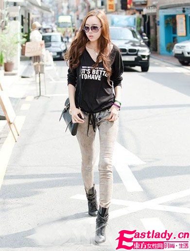 美式休閑潮 窄腳褲穿出時尚歐美味