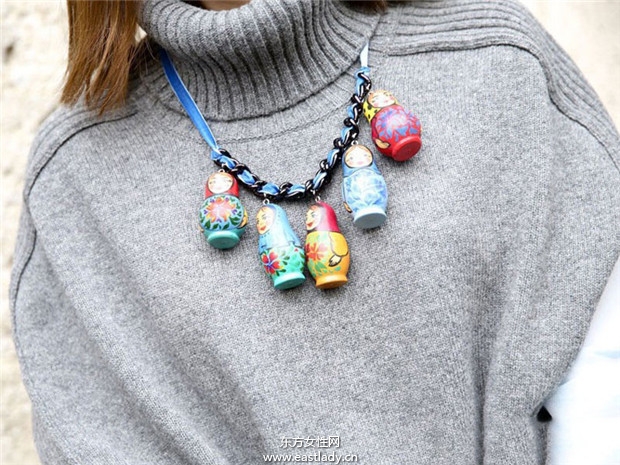 時(shí)裝周時(shí)尚達(dá)人珠寶首飾成點(diǎn)睛之物