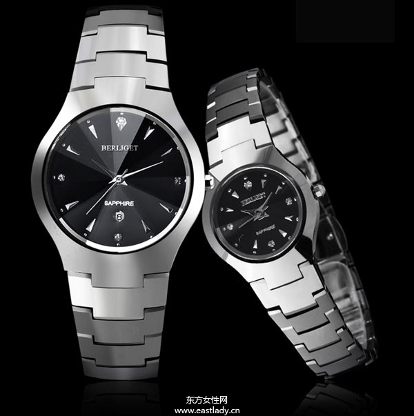 八款時尚情侶手表見證愛的歷程