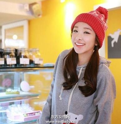 冬日時尚針織帽提升美眉靚麗指數(shù)