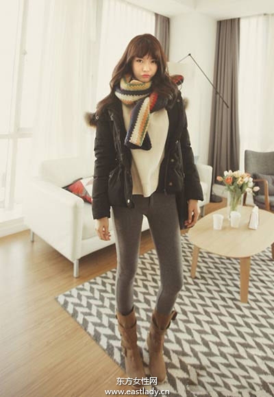 初春時尚圍巾戴法詮釋一個完整的你