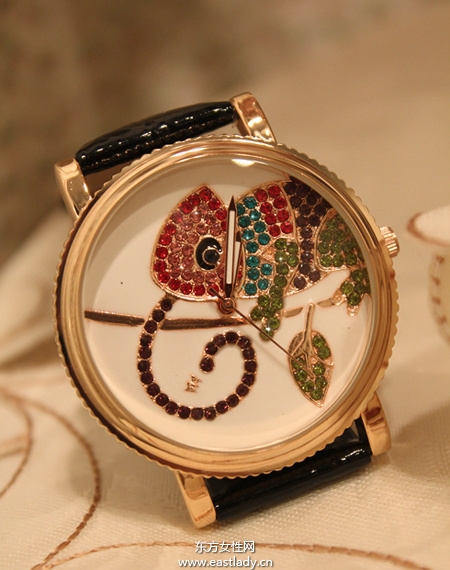 復古時尚手表戴出個性