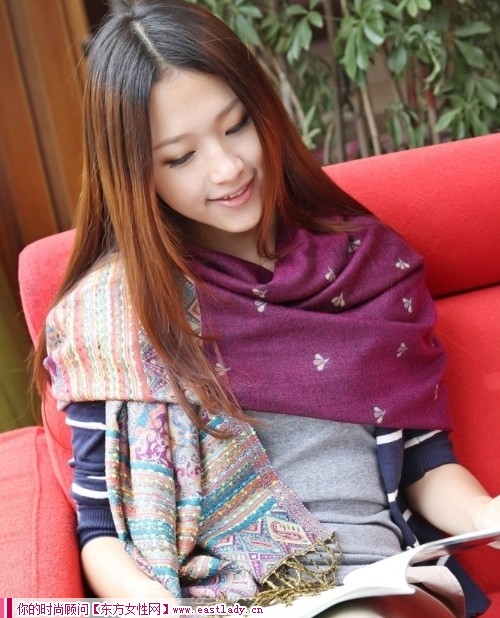 新款韓國秋冬圍巾 素雅而不失高貴