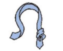 絲巾左右不對(duì)稱(chēng)式系法 帶來(lái)幾分活力