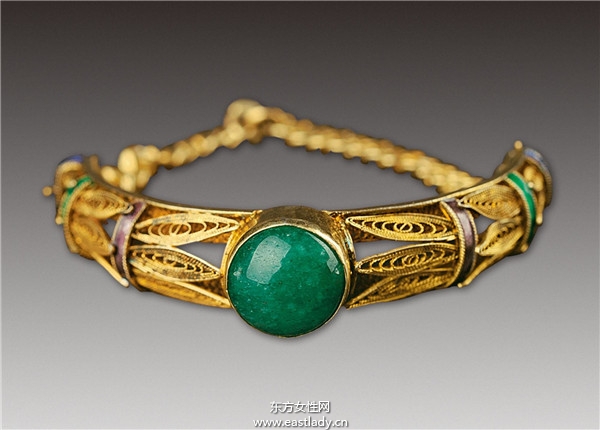 中式巴洛克時尚戒子