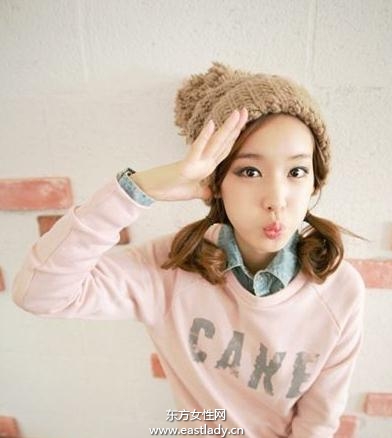 冬日時尚針織帽提升美眉靚麗指數(shù)