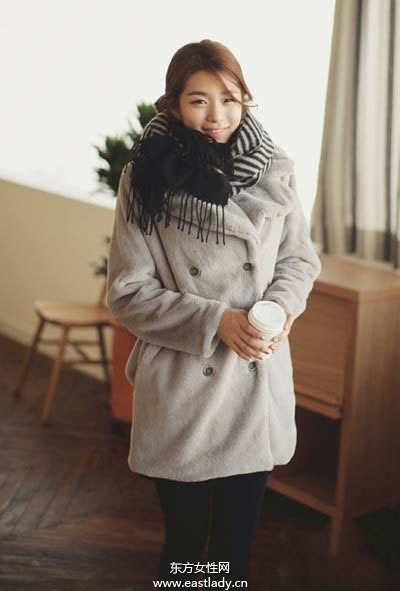 初春時尚圍巾戴法詮釋一個完整的你