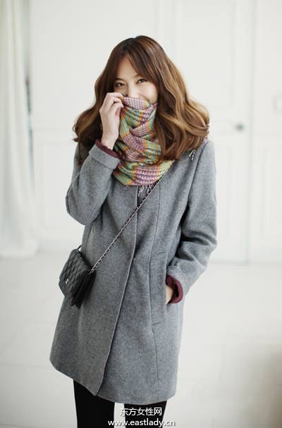 初春時尚圍巾戴法詮釋一個完整的你