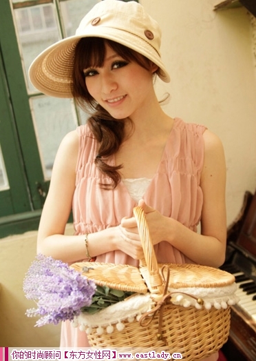 2012新款防曬太陽(yáng)帽夏日出行必備單品