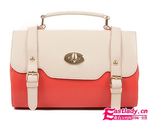 韓版夏季手提撞色包 時尚達人首選包包