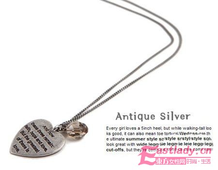 8款精致項(xiàng)鏈 讓你脖間胸前都亮麗