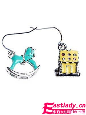 時尚不對稱才是美 秋冬耳環(huán)新表情