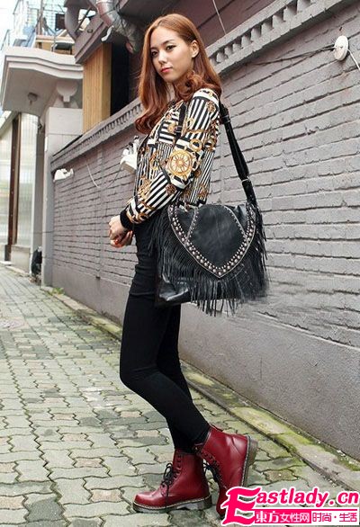 魅力無法擋 流蘇包包搖曳職場俏媚裝