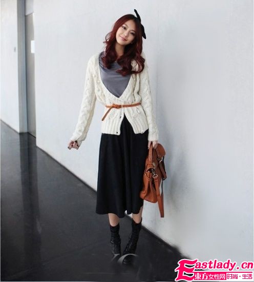 秋冬S身材不是夢 小腰帶外搭秀蠻腰