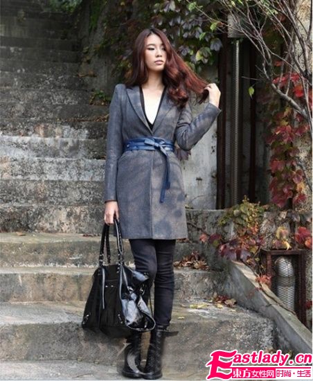 秋冬S身材不是夢(mèng) 小腰帶外搭秀蠻腰