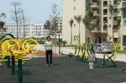 小區(qū)健身器材，起到健身減肥的作用！