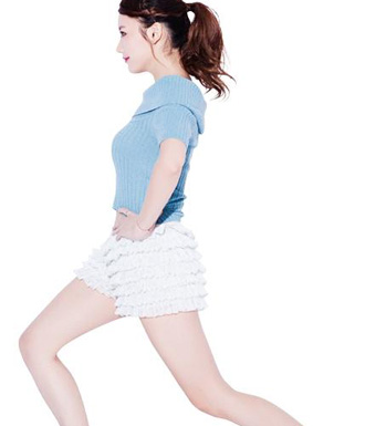 幾招盆骨減肥操 輕松瘦身顯極致完美曲線