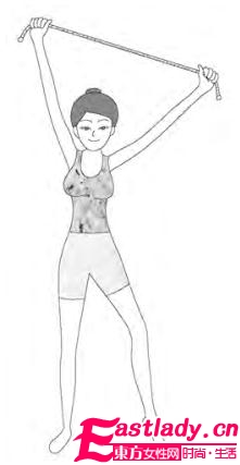 神奇跳繩操讓手臂與肩膀變得纖細(xì)柔軟