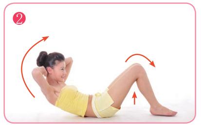 每天20分鐘腹部減肥操 輕松減掉腹部贅肉