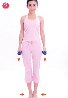 皮筋加啞鈴 緊實幼滑美背