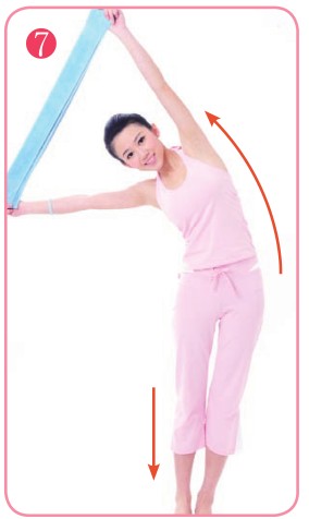 毛巾瘦腰操 拯救水桶腰