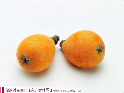 枇杷富含粗纖維及礦物元素 是很有效的減肥果品