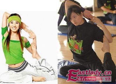 莫文蔚 周彥宏 楊麗菁等明星瑜伽姿勢(shì)大PK