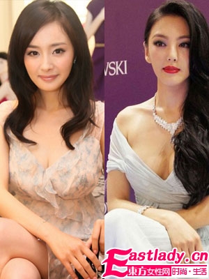 張雨綺楊冪 胸部變化大PK