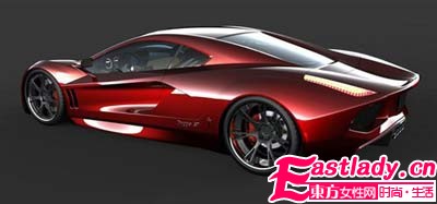 賽車Dagger GT最新靚照曝光      2000馬力的超級跑車