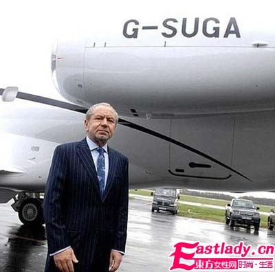 Lord Sugar豪華私人飛機(jī)曝光 價(jià)值1.5億令人羨