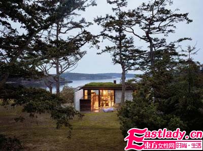 野外奢華避難場所 藏在石頭里的豪宅