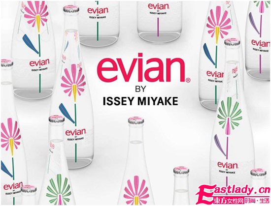 礦泉水瓶也瘋狂 依云與三宅合一合作設計推出限量版