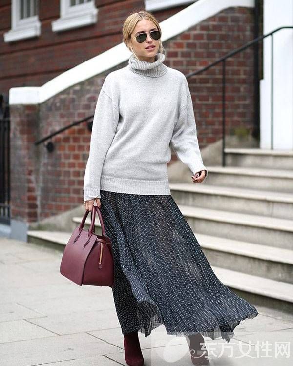 針織毛衣怎么搭配好看 這么搭超有歐美范兒